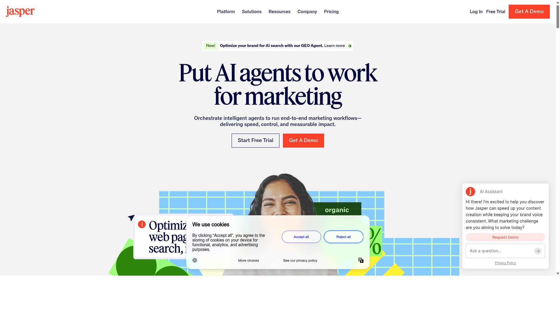 Jasper website