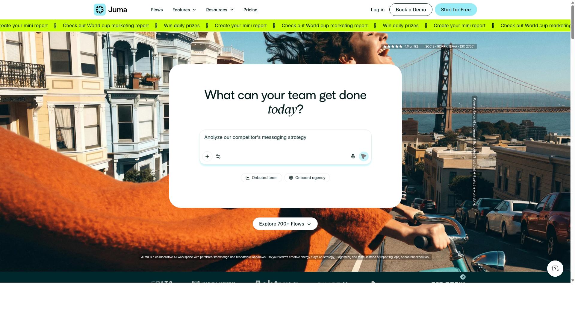 Juma (formerly Team-GPT) website